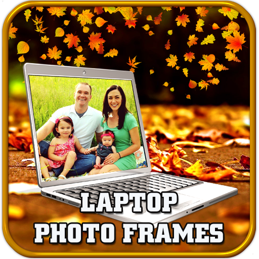 Laptop Photo Frames  Icon