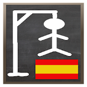 Hanged man in Spanish Wiki app icon