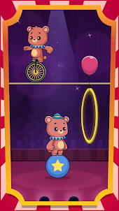 Circus games for toddler kids