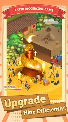 Earth digger:idle game - Screenshot 2