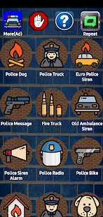 LOUD Police Ringtones Varies with device APK screenshots 5