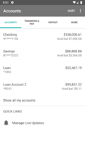 Motion Mobile Banking Screen 3