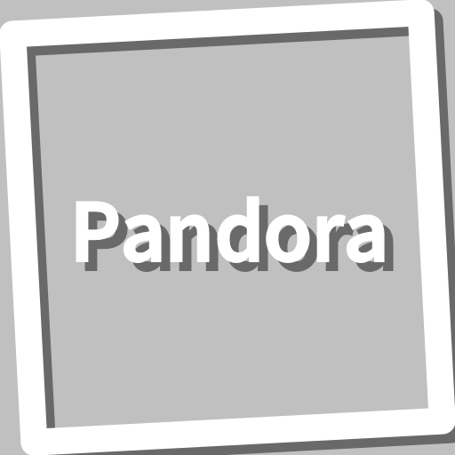 Book, Pandora logo
