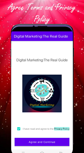 Android application Digital Marketing: Real Guide screenshort