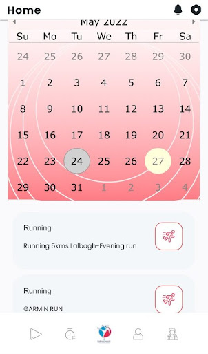 Android application Entheos Sports screenshort