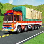 Cover Image of Herunterladen Indian Cargo Truck Transporter City Driver 3D Game 1.0 APK