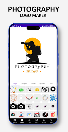 Photography Logo Makerのおすすめ画像2