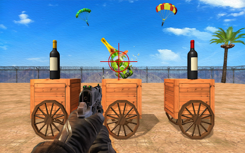 Flip Bottle Shooting Games Screenshot