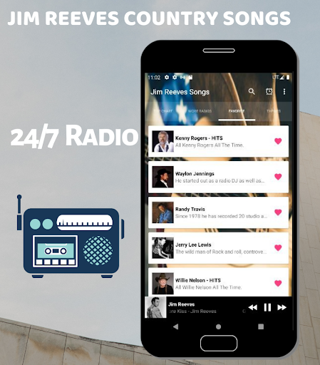 Android application Jim Reeves Radio Country screenshort