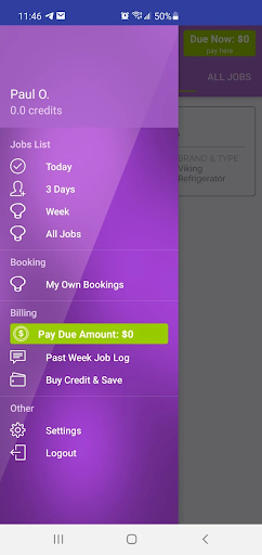 Android application RepairPorter - Pro screenshort
