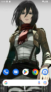 Screenshot 5 AOT Mikasa Ackerman Wallpaper android