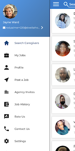 Android application Seeking Care - Dwell at Home screenshort