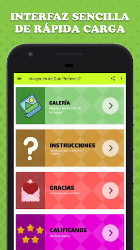 Android application Imagenes de Que Prefieres? screenshort