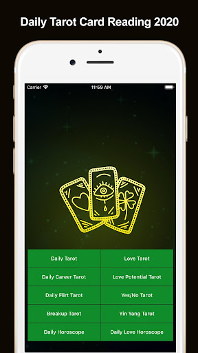 Android application Daily Tarot Card Reading 2020 screenshort