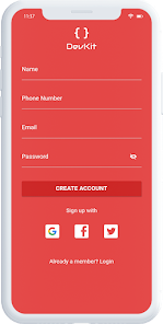Imágen 3 DevKit - Flutter UI Kit android