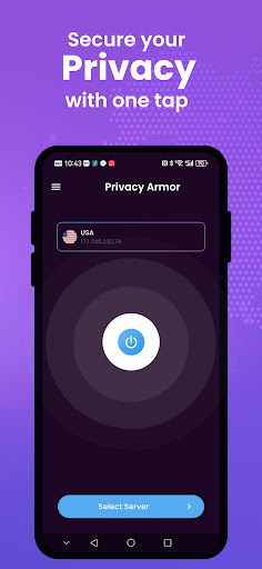 PrivacyArmor - Super Fast VPN screenshot 1