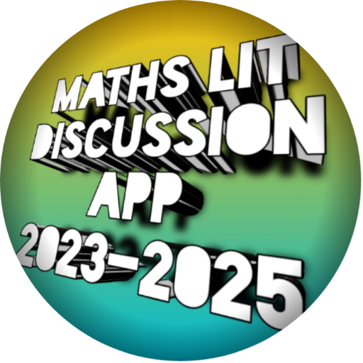 Maths Lit Discussion app logo