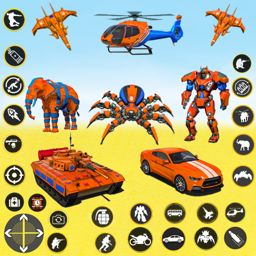 Spider Mech Wars - Robot Game logo
