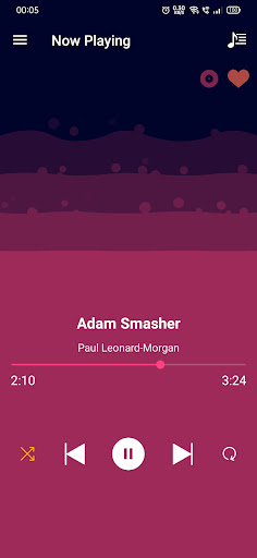 ECHO - A Lite Music Player Screen 2