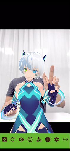 Android application ToF AR Lab screenshort