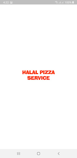 Android application Halal Pizza Service screenshort