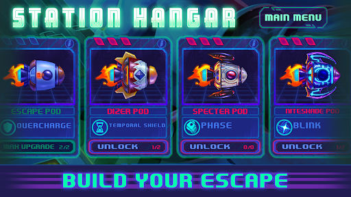 Mr. Pod: Endless Journey Home Screen 2