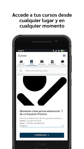 Android application OposicionesPG screenshort