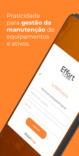 Android application Effort screenshort