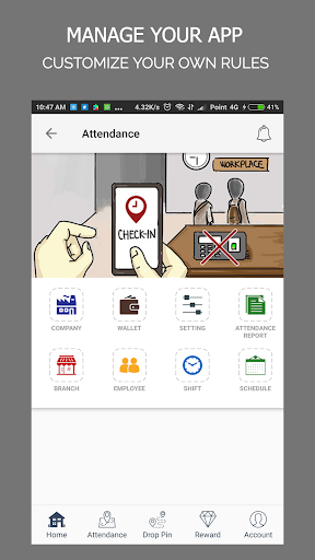 Pin Point - Geo Attendance Che Screen 3