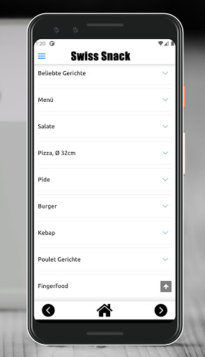 Swiss Snack Screen 2