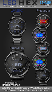 LED Hex HD Watch Face Unknown