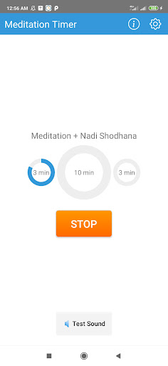 Meditation Timer Screen 3