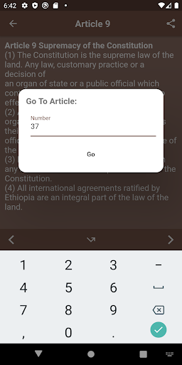 Ethiopian Constitution
