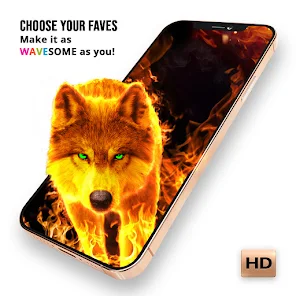 Wave live wallpaper deals