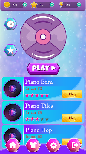 Android application Tornillo Juego Piano Tiles screenshort