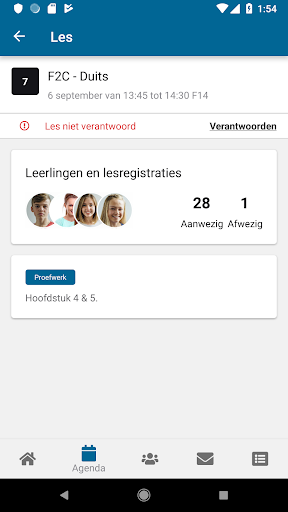 Magister - Docent Screen 2