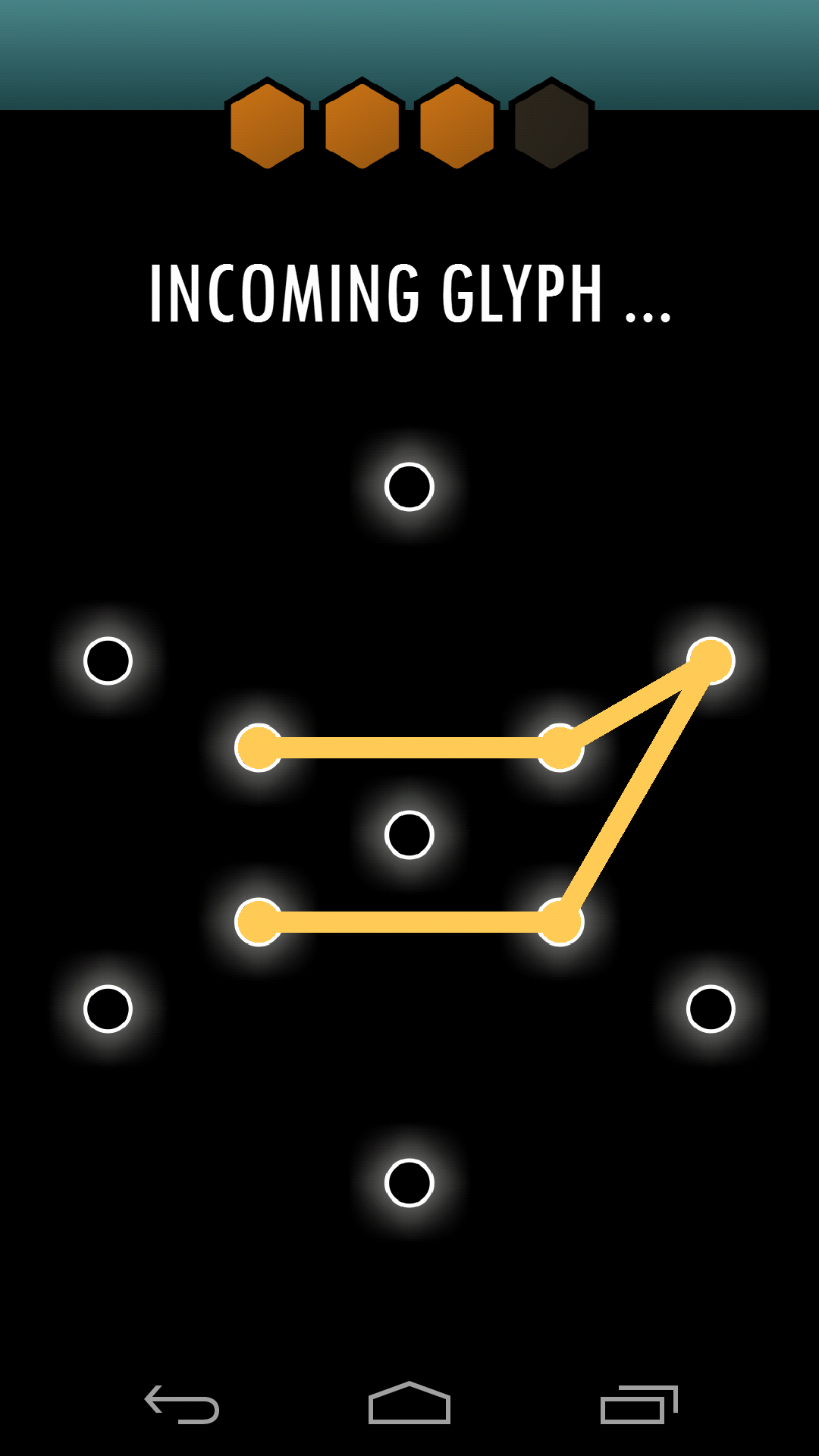 Android application Memo Glyph screenshort