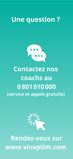 Android application Vivoptim screenshort
