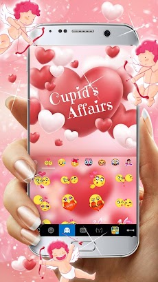 最新版、クールな CupidsAffairs のテーマキーボのおすすめ画像4
