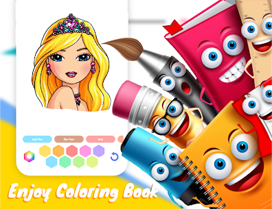 Drawely: Draw Color Cute Girls Apk Download For Android & iOS 4