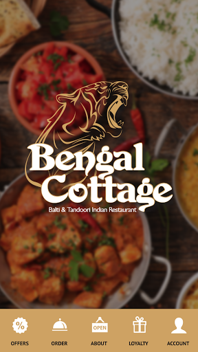 Android application Bengal Cottage screenshort