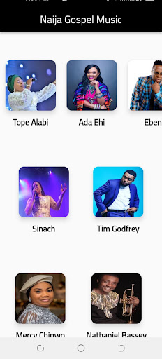 Android application NAIJA Gospel Music screenshort