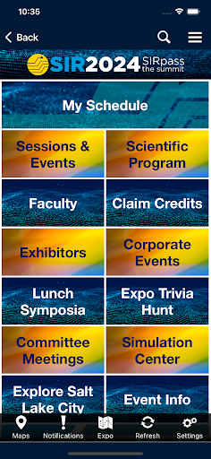 SIR Annual Meetings Screen 2