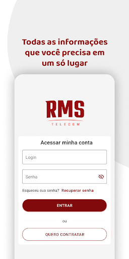 Android application RMS SAC screenshort