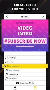 Textro: Animiertes Textvideo Screenshot