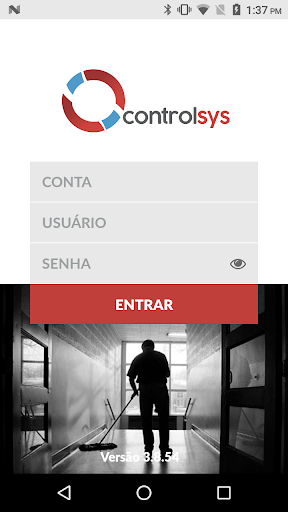Android application Controlsys screenshort
