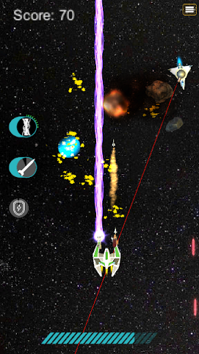 Space toss demo Screen 2