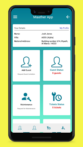 Android application MAATHER screenshort