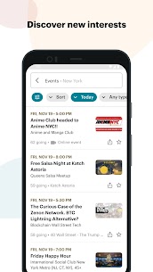 Meetup  Find events near you Apk Download 4