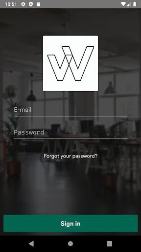 Android application woods office screenshort